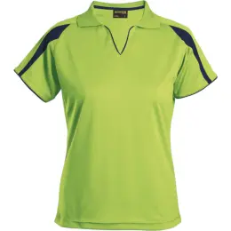Ladies Edge Golfer Lime Navy